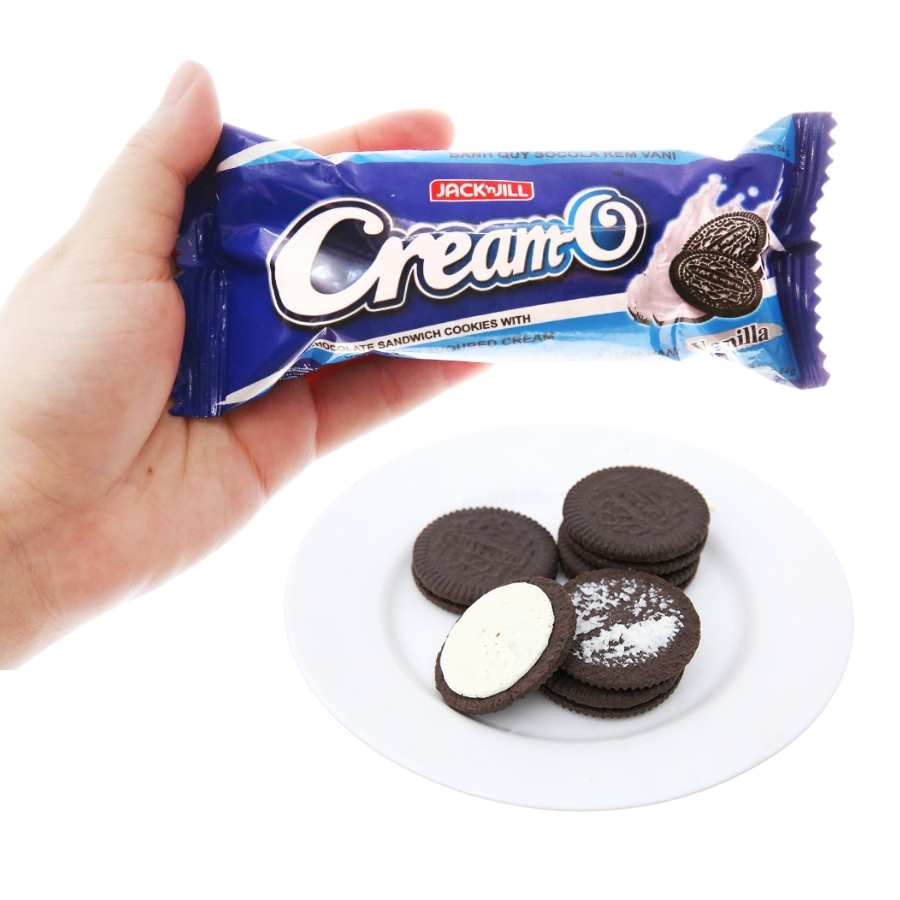 Bánh Cream-O scl kem vani 54g 1